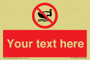 Custom No personal water craft